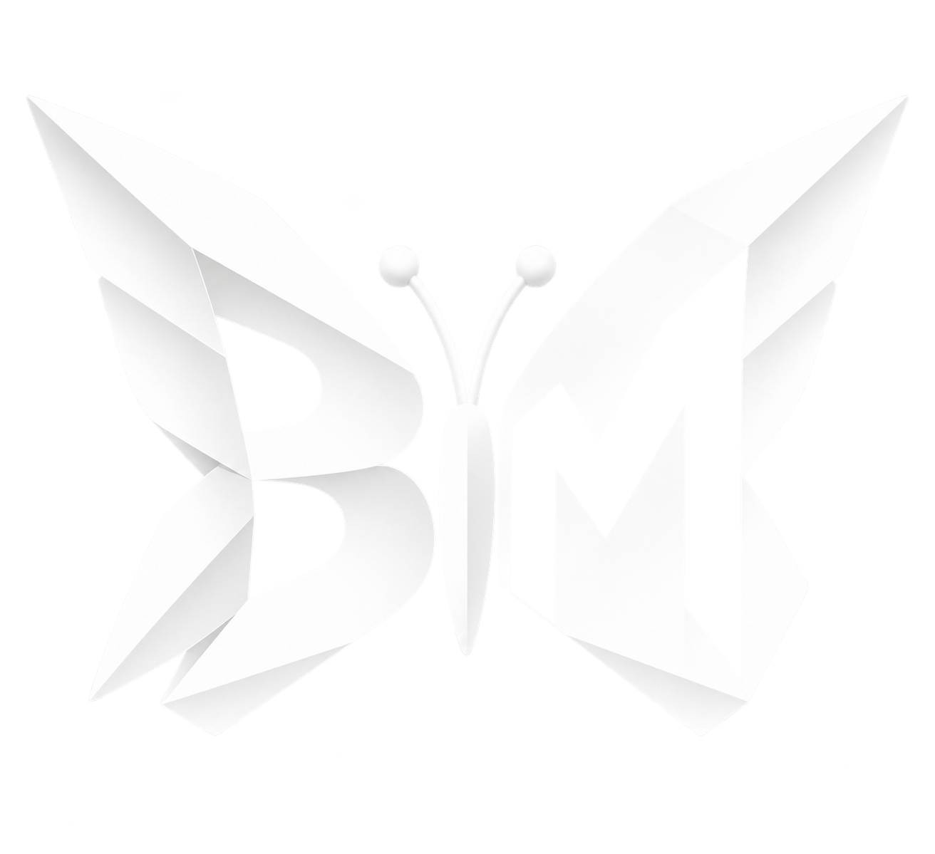 Blueprint Motion butterfly monogram